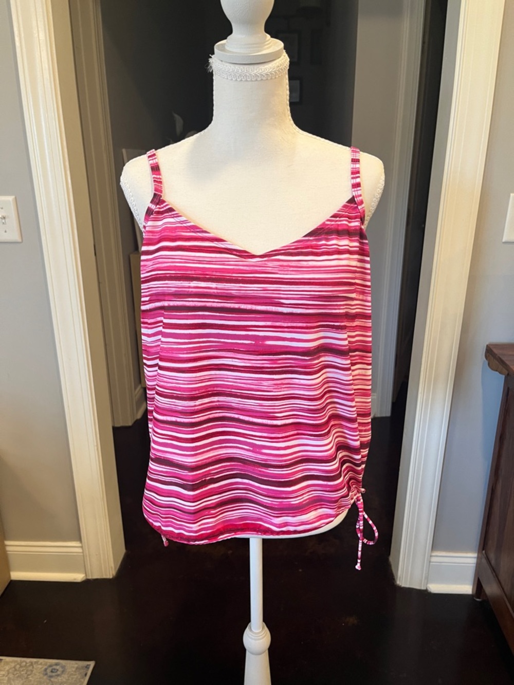 Striped Swim Top